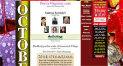 Desktop Screenshot of poetrymagazine.com